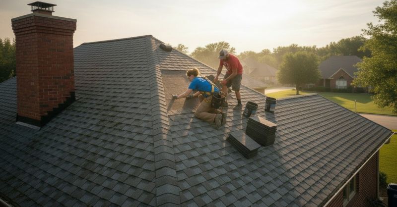 Asphalt Roof Leak Repair