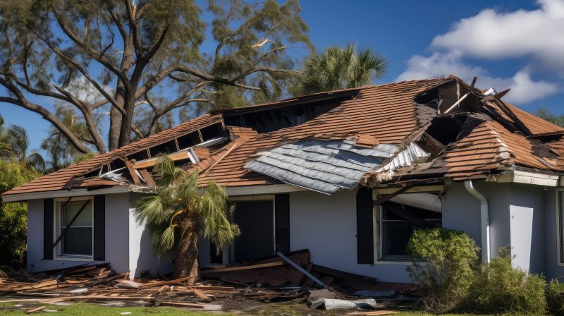 Damaged Roof Repair