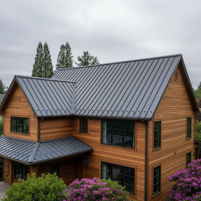 Aluminum Roof Replacement detail