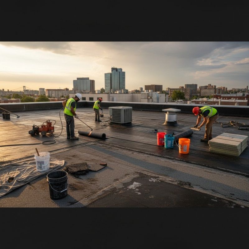 Business Roof Inspection detail