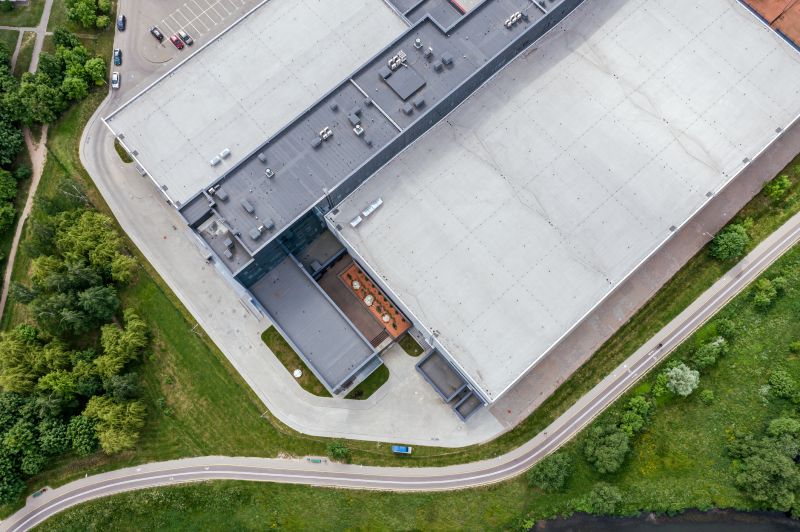 Commercial Roof Installation detail