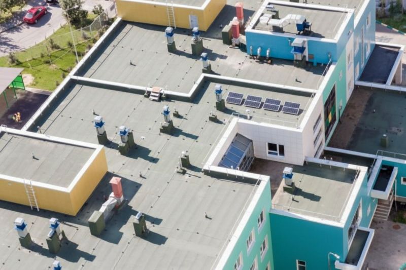 Flat Roof Replacement detail