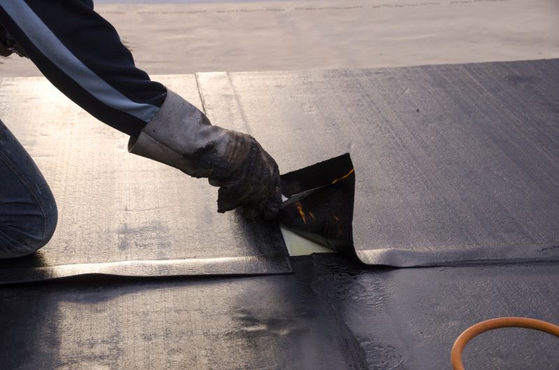 Flat Roof Waterproofing detail