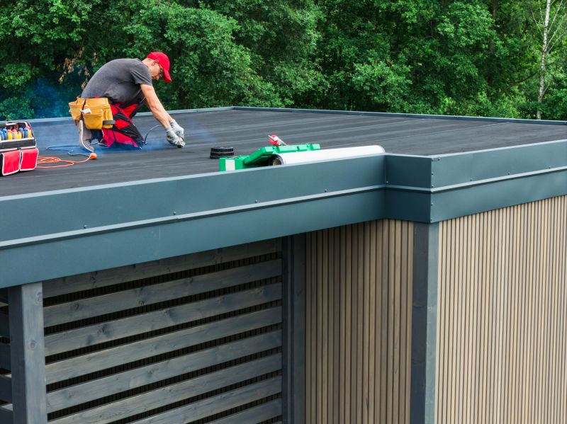 House Roof Installation detail