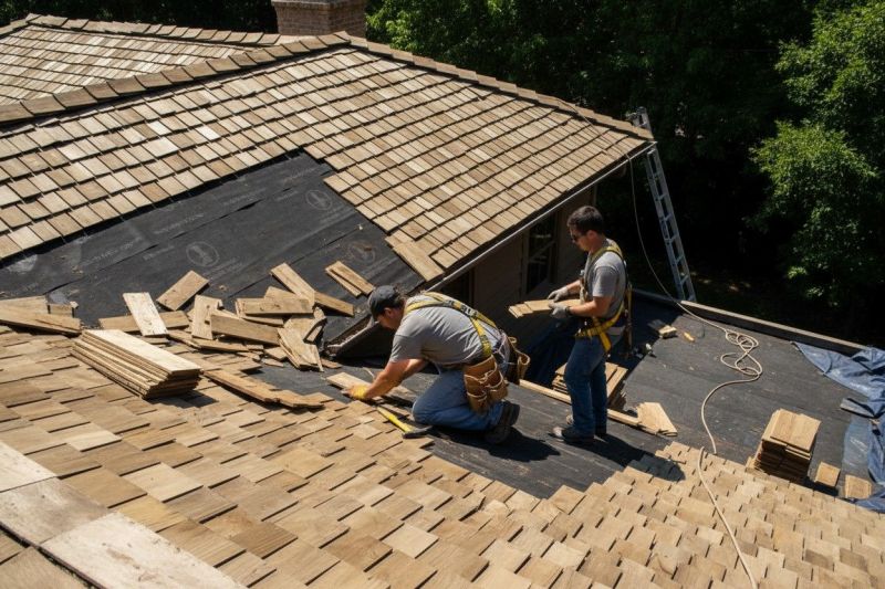 Shake Shingle Repair detail
