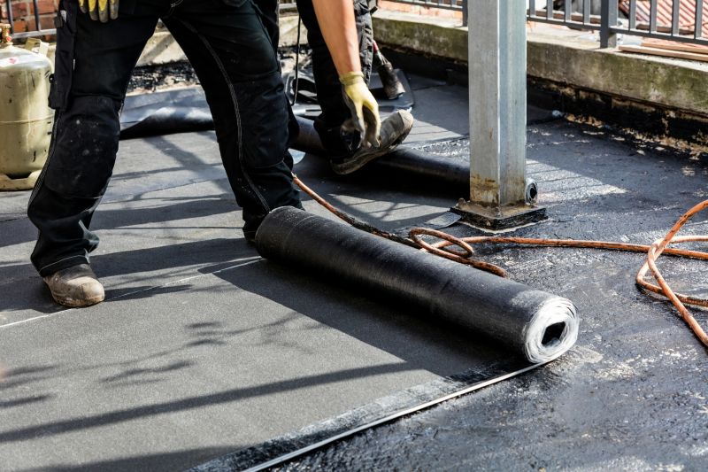 Tar Roof Installation detail