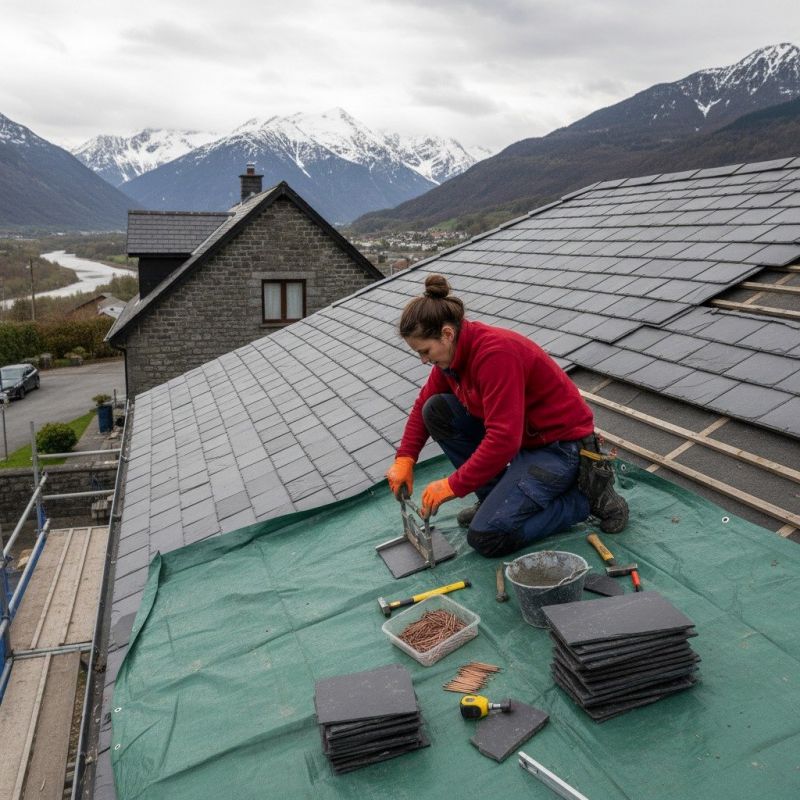 Gravel Roof Repair