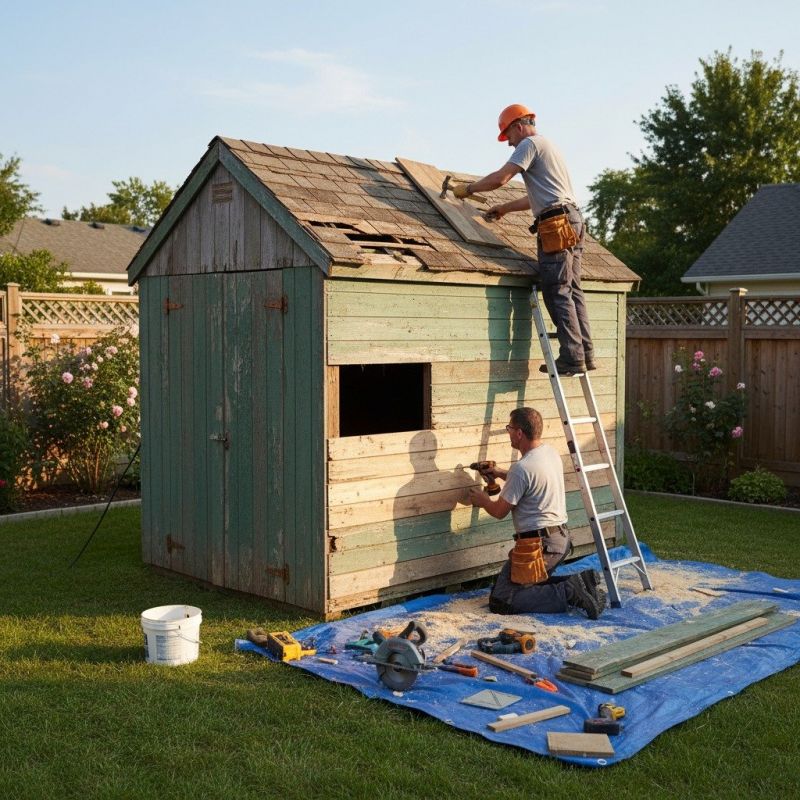 Tin Roof Repair